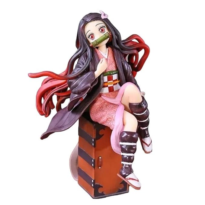 Nezuko Kamado C Action Figure Limited Edition for Car Dashboard