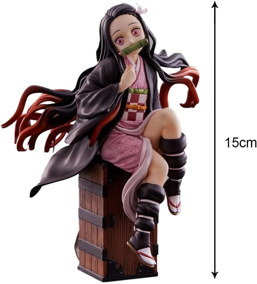 Nezuko Kamado C Action Figure Limited Edition for Car Dashboard