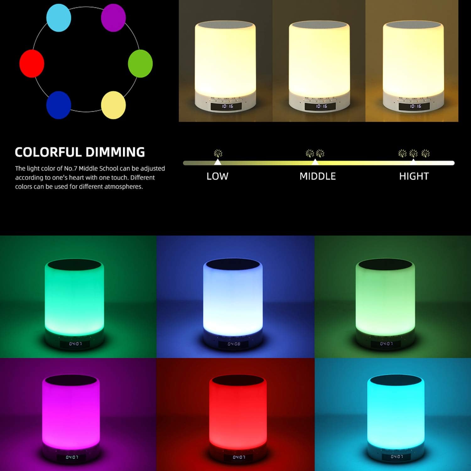 Touch Lamp Speaker