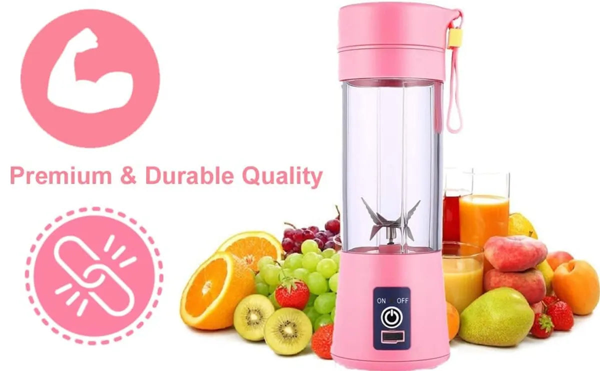 USB Rechargeable Mini Juicer Blender, Electric Juicer