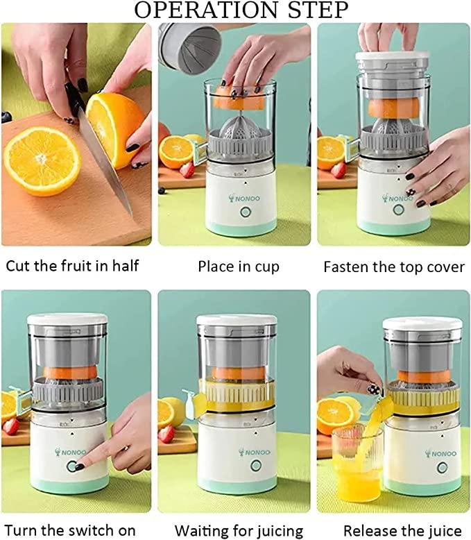 Portable USB Mini Electric Rechargeable Juicer