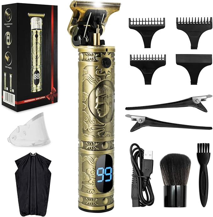 Unisex Designer Super Strong Adjustable Blade & Close Cut Hair Trimming