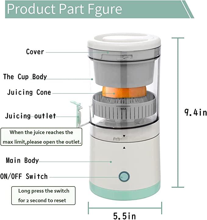 Portable USB Mini Electric Rechargeable Juicer