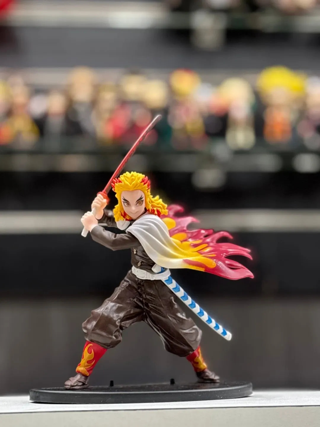 Rengoku Kyojuro Action Figure – Demon Slayer Flame Hashira Collectible