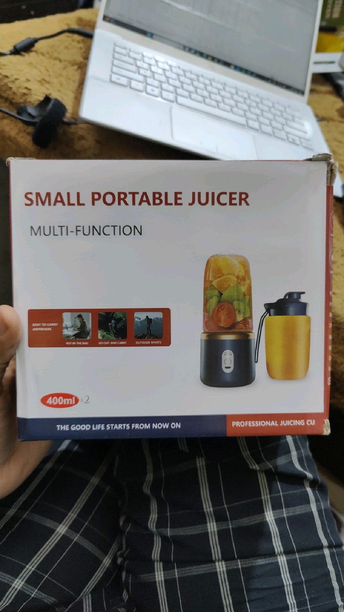 2in1 Rechargable Portable Juicer