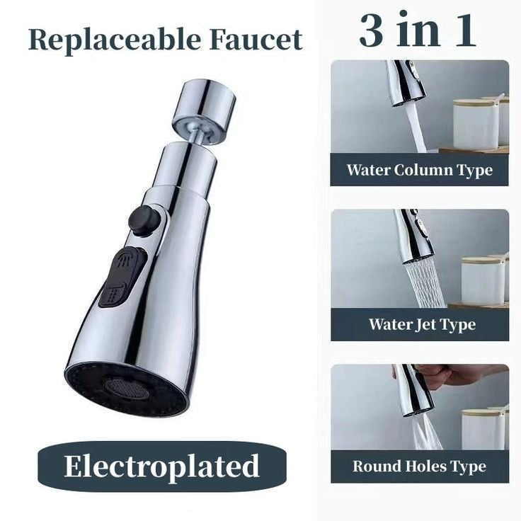 3in1 Faucet Splash Head
