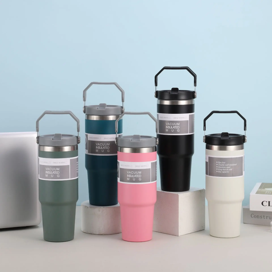 Stainless Steel Tumbler Sipper Mug