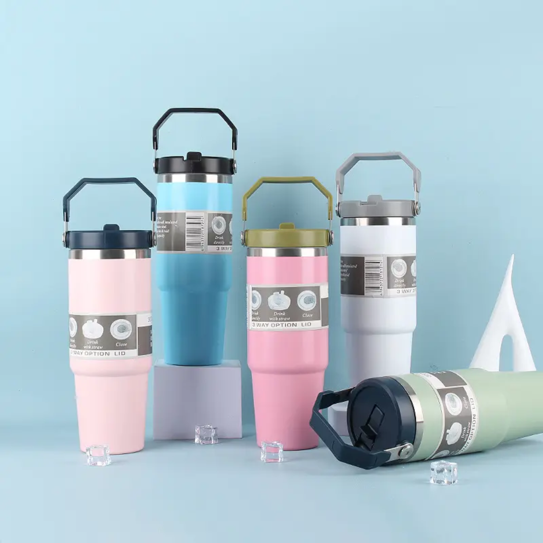Stainless Steel Tumbler Sipper Mug