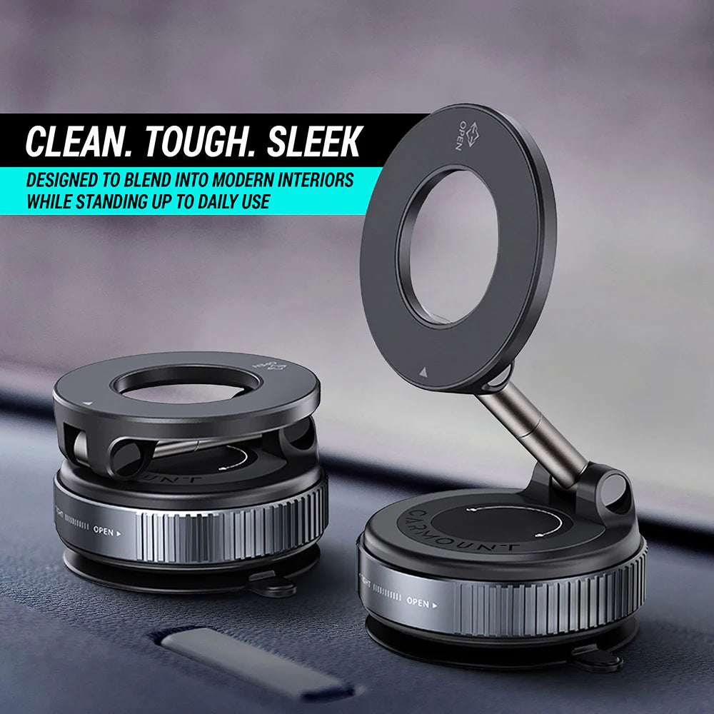 Vacuum Magnetic Suction Car Phone Holder